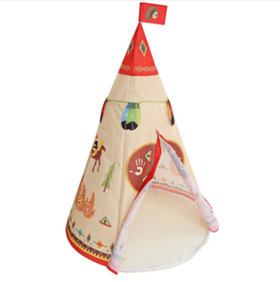 Children's Teepee Indian Play Tent Kids Fun Indoor Cubby House Fun