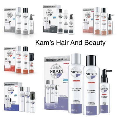 Nioxin 3 System Loyalty Kit 1,2,3,4,5,6 - für dünner werdendes Haar