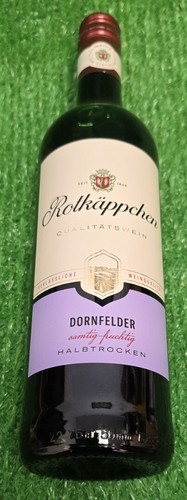 8,33€/L) 6x Rotkäppchen Dornfelder halbtrocken 0,75L vollmundiger Rotwein Vers0€ - Bild 8 von 11