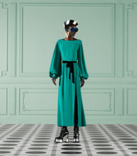 Gucci Silk Belted Dress in Teal -New With Tags- RRP$5,100 AUD