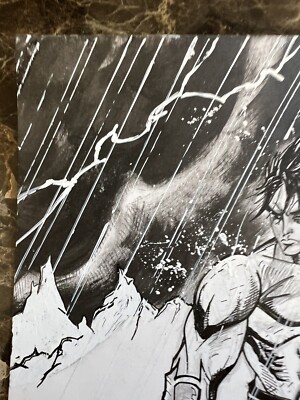 Jin Kazama Original 9x12 Sketch Art by Jeff Tae | eBay
