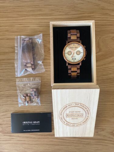 Original Grain Alterra 44mm Chrono watch