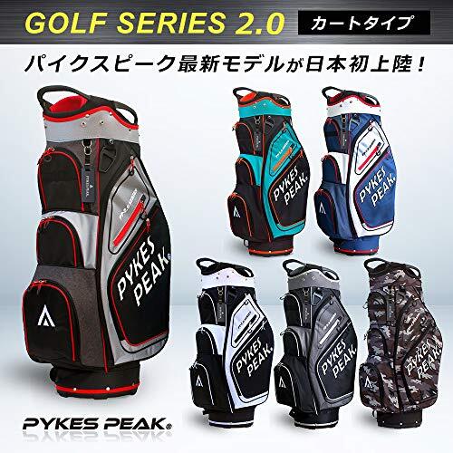 PYKES PEAK Golf bag White & Navy (Cart type) PP-01 / PP-2.0 SERIES