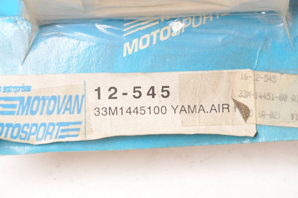 Elemento filtro aire Motovan 12-545 rep. Yamaha 33M-14451-00 FJ600 XJ600 Foto 2 de 2