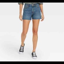 Vintage Women's High-Rise Jean Shorts