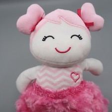 Baby Starters Plush Doll Pink Ballerina Polka Dots Stuffed Toy Lovie Lovey 12"