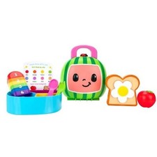 Cocomelon Lunchbox Playset: Stack Sort  Learn Counting Toy Set 15 Pieces New