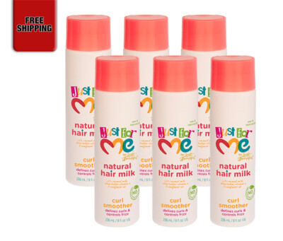 Just For Me Natural Hair Milk Curl Smoother 8 fl. oz. / 236mL (pack of 6)