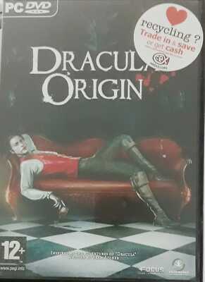 Dracula Origin PC CD ROM GAMES 