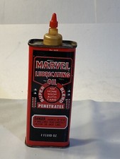 Marvel 4 Oz Lubricating Oil Tin Can Oiler 005 Super Blend