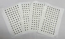 White Edible Icing Royal Eyes Cake Candy Cookie Decor 7/16" 1000 ct. CE-6