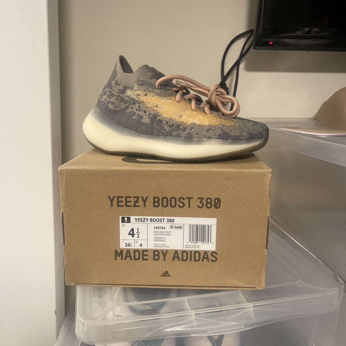 Yeezy 380 Outfit Men Adidas Yeezy Boost 380 Mist (Reflective)  Coproom