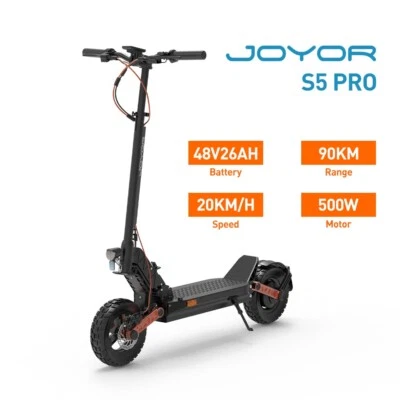 E-Scooter mit Straßenzulassung Joyor S5 PRO 48V 500W E-Scooter für Erwachsene