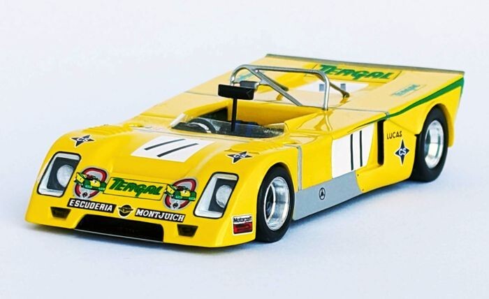 Voiture miniature Chevron Tergal Trofeu 1/43 pour exposition en vitrine de collection