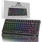 Mechanical Keyboard 75 Percent Wireless Hot-Swappable H83 Pro 2.4G BT5.0 USB-C