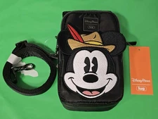 Disney Parks 2025 LUG Epcot Germany Mickey Mouse Crossbody Bag NWT