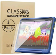 Tempered Glass Film Screen Protector 2 Pack for 10 Kids 2023/10 Kids Pro