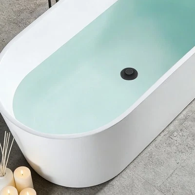 2 Pcs Bouchon De Vidange Pour Lavabo Couvercle Canalisation Douche - Photo 1/4