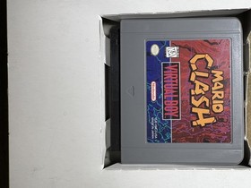 Mario Clash COMPLETE Nice Nintendo Box Manual Inserts Game Virtual Boy