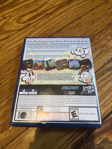 Trip World DX PS4 Limited Run Games LRG #512 Sony PlayStation 4 Sunsoft Carbon - Picture 3 of 3