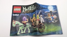 LEGO Monster Fighters THE MUMMY #9462 ~ 100% COMPLETE w/ Manual~Glow in Dark