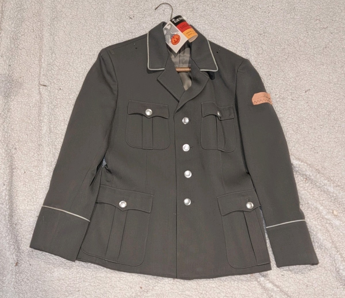 East German Grenztruppen Sz ( Medium ) G 48 Gray Jacket DDR