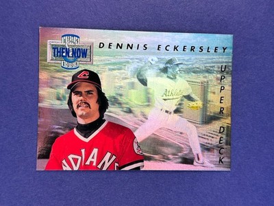 1993 Upper Deck ~ Dennis Eckersley ~ Then & Now Insert ~ TN10 ~ Athletics