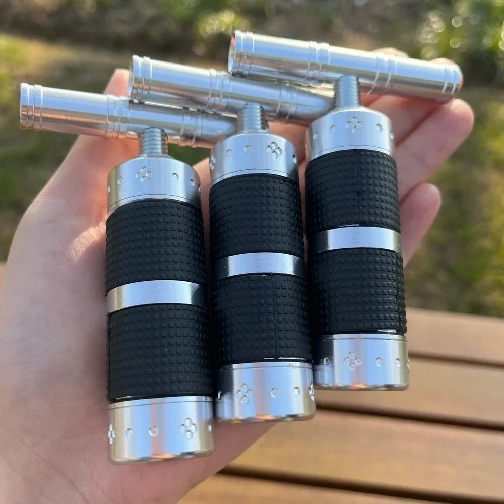 Aluminum Compressor Presser Tobacco Herb Press Squeezer Herbal Crusher T Handle
Opens in a new windo