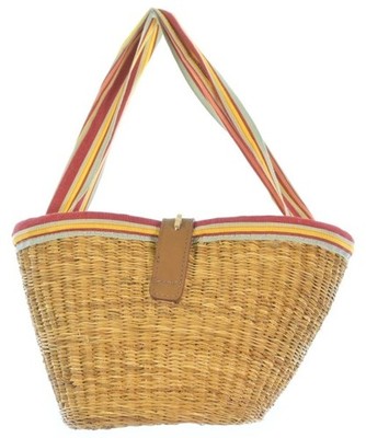 Maria La Rosa Basket Bags Brown 2200613549820