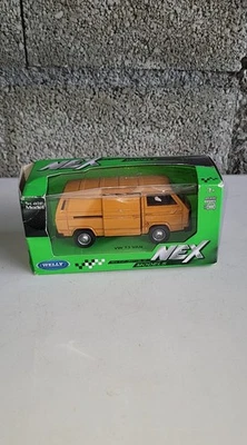 Welly NEX,Voiture Miniature Volkswagen VW T3 VAN-Couleur Orange - Photo 1/4