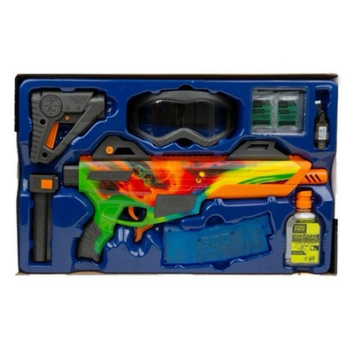 #ad #ad Hydro Strike Pulsar Pro Gel Blaster Rifle Full Automatic Multicolor 500 Capacity $120.00