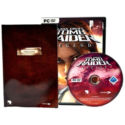 Lara Croft Tomb Raider Legend PC DVD Eidos USK12 gereinigte Hülle Handbuch