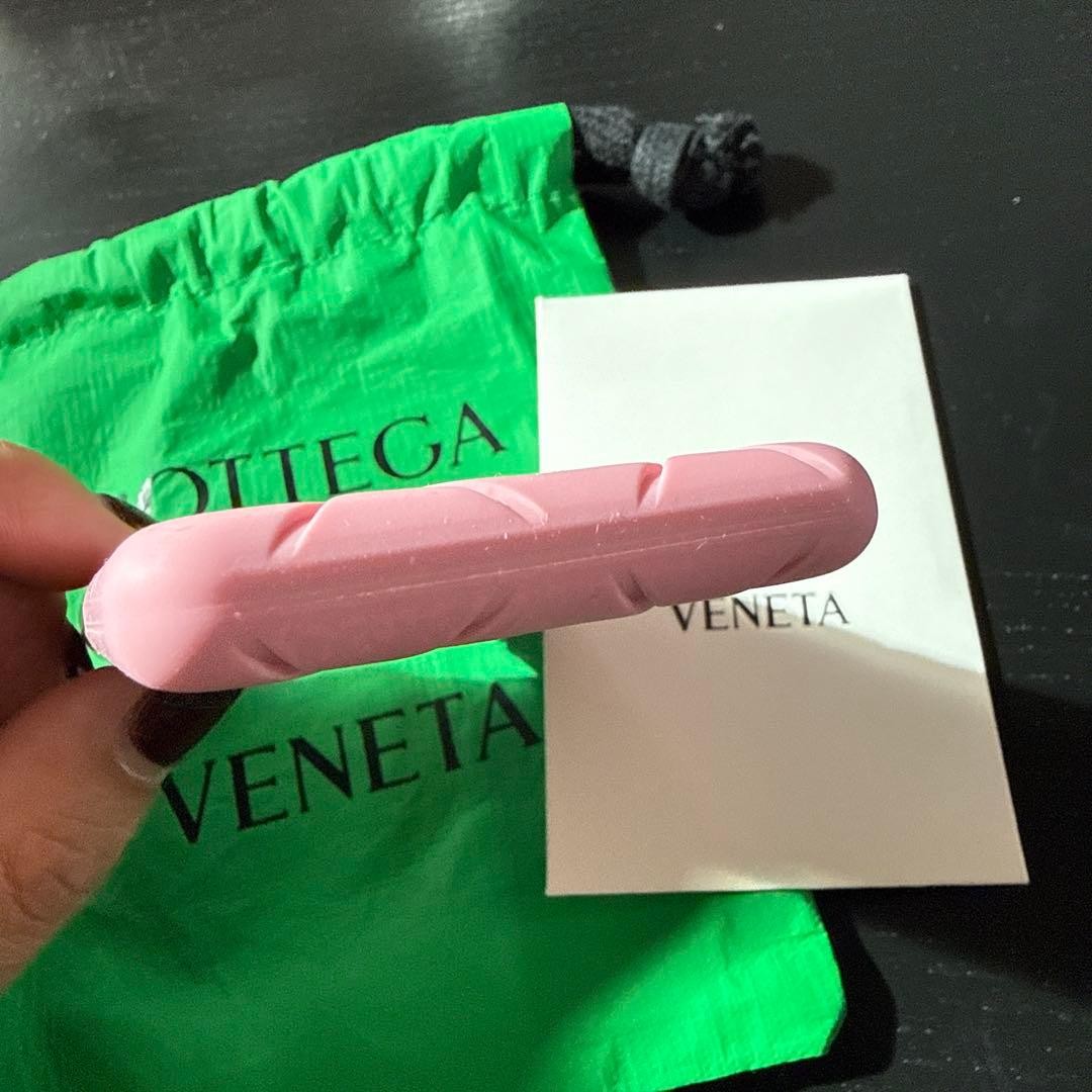 Bottega Veneta Silicone Card Case Pink thumbnail 3