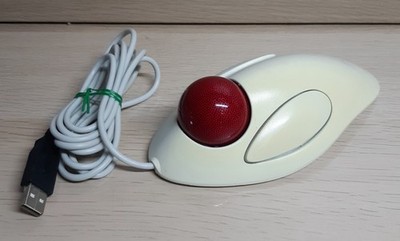 Logitech Marble Mouse T-BB14 kabelgebunden Trackball Retro PC
