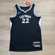 Las Vegas Aces A’ja Wilson #22 Nike Explorer Edition Jersey Womens Small NWT