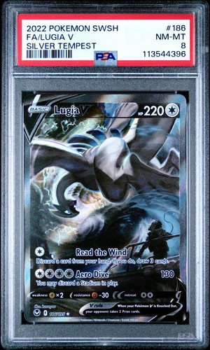 Lugia V graded PSA 8 for sale on eBay