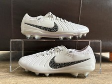 Nike Legend 10 Elite FG Soccer Cleats Gray Me...