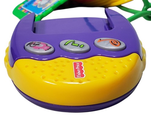 Fisher Price Learning Sensations Alfabeto Flash Cards Lettore Vintage 2000 Funzionante! - Foto 6 di 11