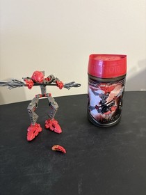Lego Bionicle Rahkshi Thurak 8592 Red Red with Kraata Used No Box