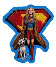 DC Comics DCU SUPERGIRL Liga de la Justicia Anime Manga Pegatina Resistente al Agua