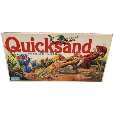 Quicksand Board Game 1989 Parker Brothers ''Slip, Slide or Sink!'' Incomplete