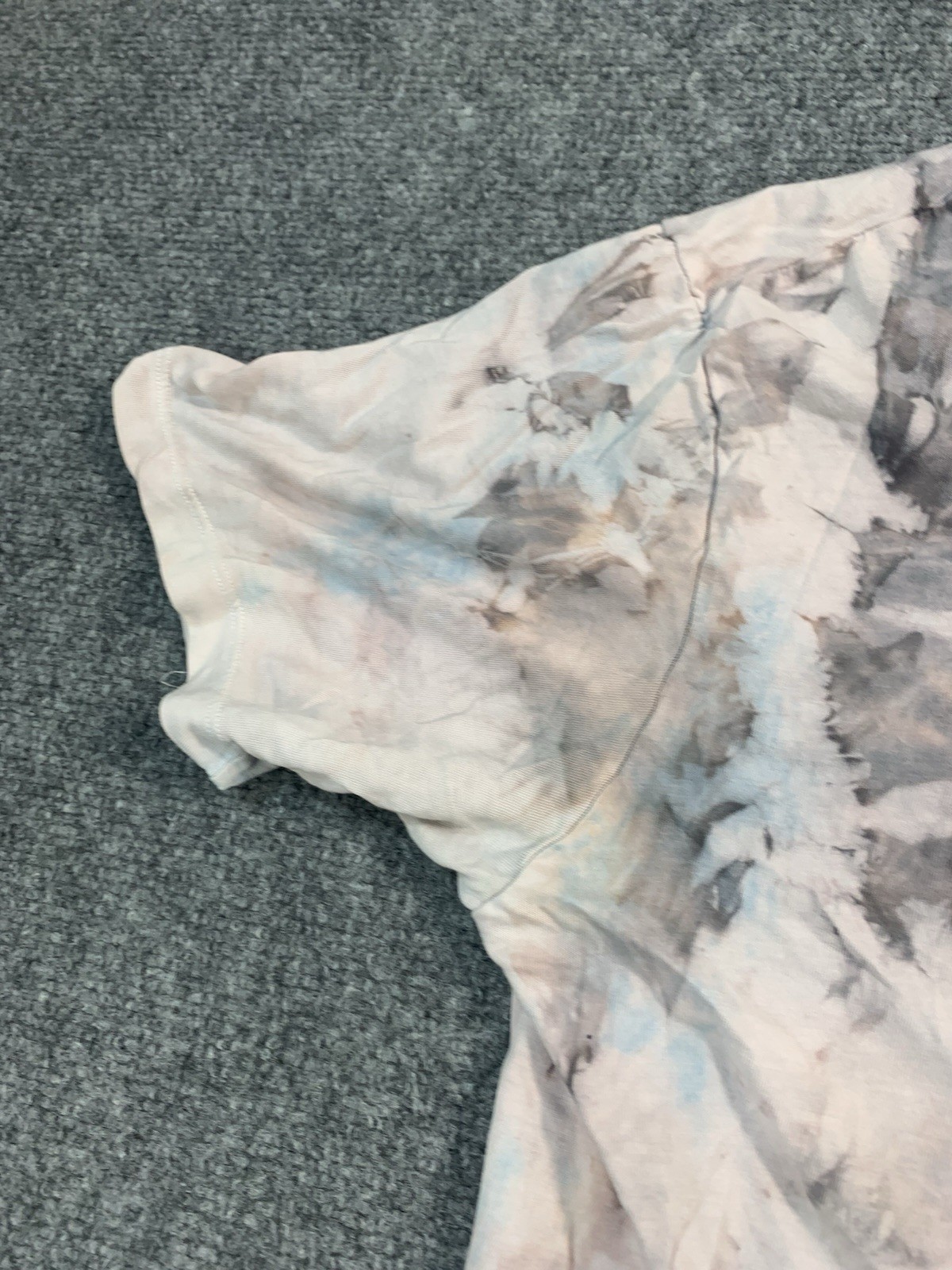 Lacoste Sleepwear Shirt Womens Large Pink Tye Dye Logo Short Sleeve Crew Neck thumbnail 6