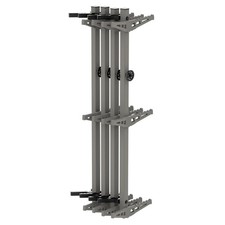 Bastones de escalada NOVIX doble paso 32", aluminio clásico, paquete de 4 #NX-4PCDW