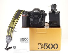 Nikon D500 DSLR Camera Body Only  Boxed Generic Battery & MH-25 Charger