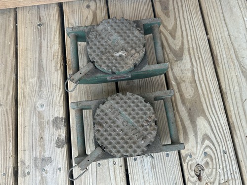 Hilman Rollers 3.75 Ton Each X2 Skates 7.5 Ton Total Capacity Swivel Diamond Top
