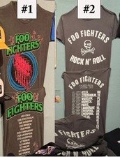 New  Foo Fighters Concert T-Shirts 2026 European Tour Reprint