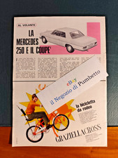 Advertising ITALIA Pubblicità Werbung ( 1969 ) CARNIELLI bici Graziella Cross