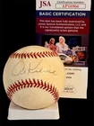 AL KALINE AUTOGRAPHED SIGNED OAL BASEBALL DETROIT TIGERS JSA COA