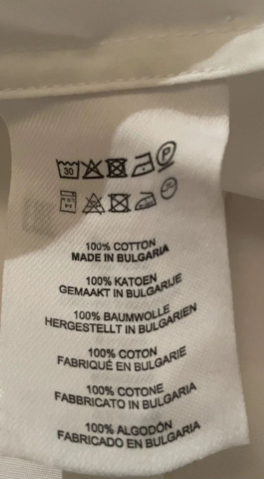 Новый с ценниками двубортный блейзер Dries Van Noten Caplan размер XS белый 100% хлопок - Изображение 2 из 4