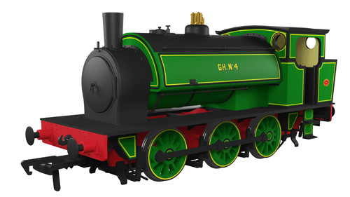 Rapido Trains 16′′ Hunslet „Glasshoughton No4“ Spur 00 DCC Ready 903015 | Zustand: New